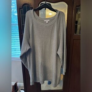 Women’s plus size sparkle sweater